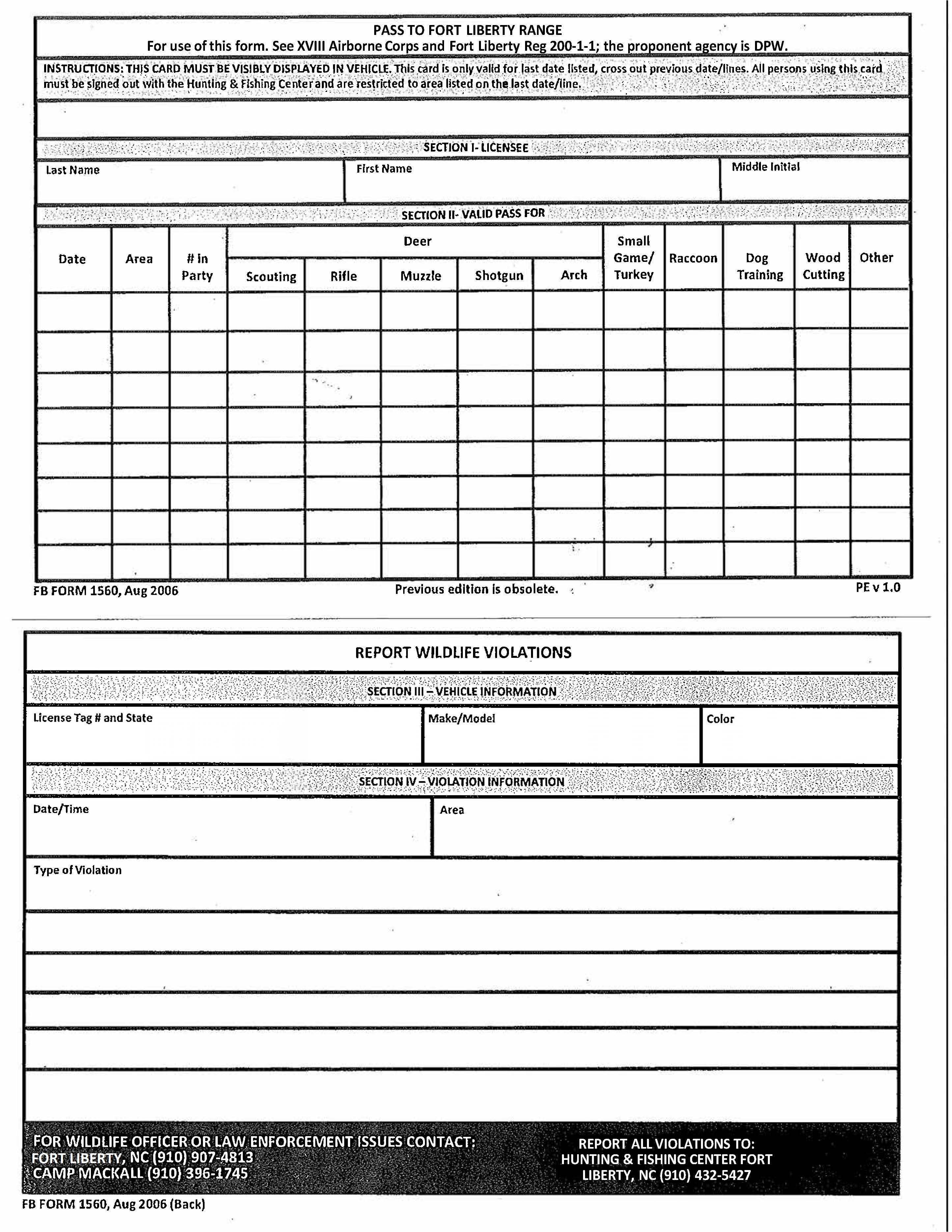 Faq Fort Liberty Isportsman Isportsman